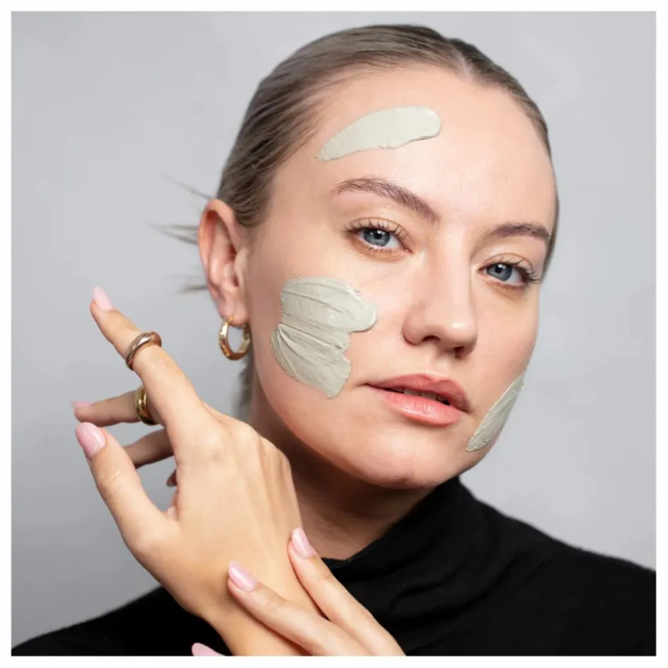 Clearance Antipodes Masque visage éclat à la boue volcanique Halo - 75 ml Non teinté