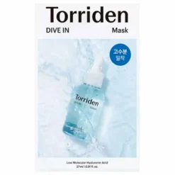 Masque visage en tissu à l'acide hyaluronique Dive In Femme Soins Du Visage