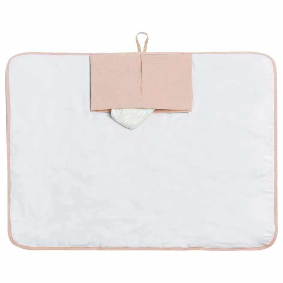 Best Nobodinoz Matelas à langer de voyage Mozart Opera | Rose pâle