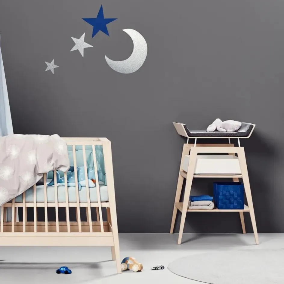 Sale Leander Matelas à langer Linea | Blanc