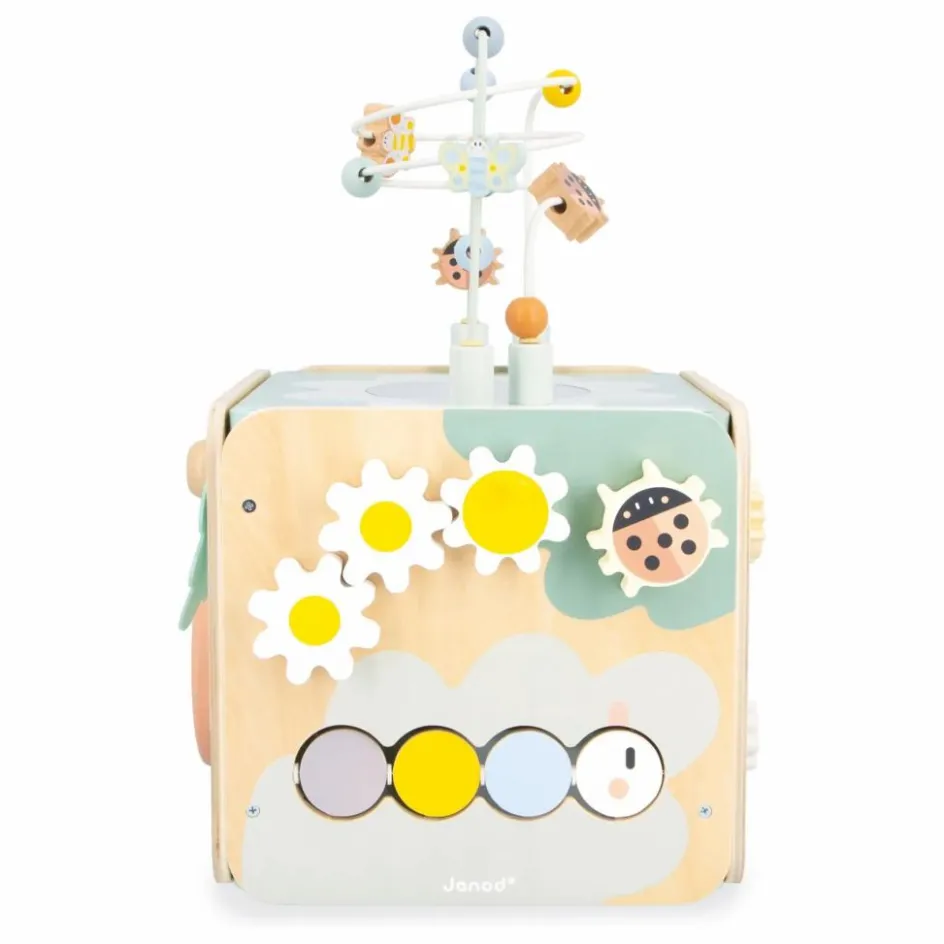 Outlet Janod Maxi Cube multi - activités Multicolore