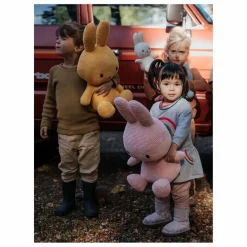 Best Bon Ton Toys MIFFY - Peluche Miffy en velours côtelé | Rose