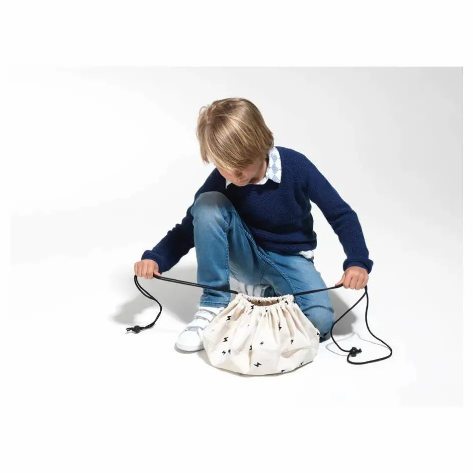 New Play and Go Mini sac de rangement Noomad - Eclairs Blanc