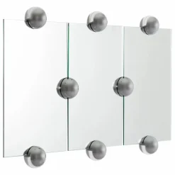 Outlet Moustache Miroir Cristal Palace - Jean-Baptiste Fastrez Transparent