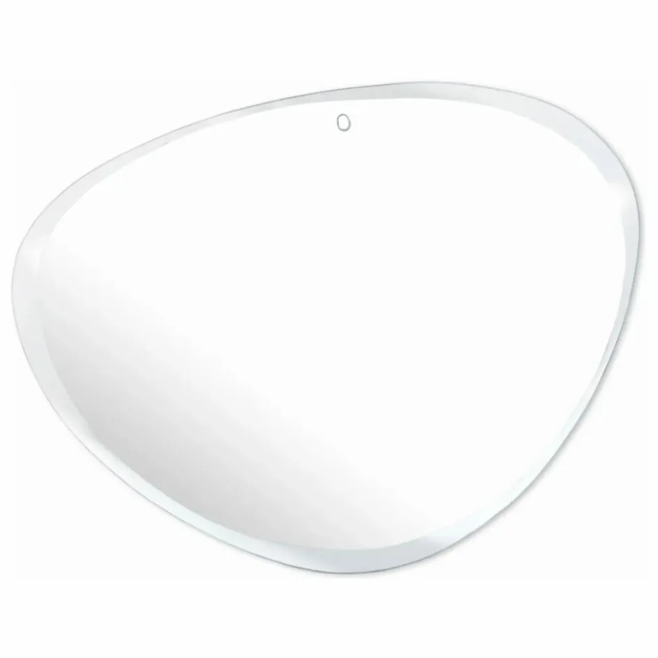 Best Miroir extra plat biseauté - forme aléatoire ovale 87x67 cm Miroirs