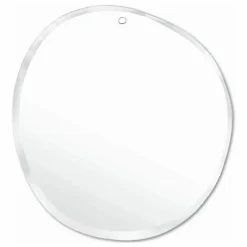 M Nuance Miroirs*Miroir extra plat biseauté - forme aléatoire ronde 47x50 cm