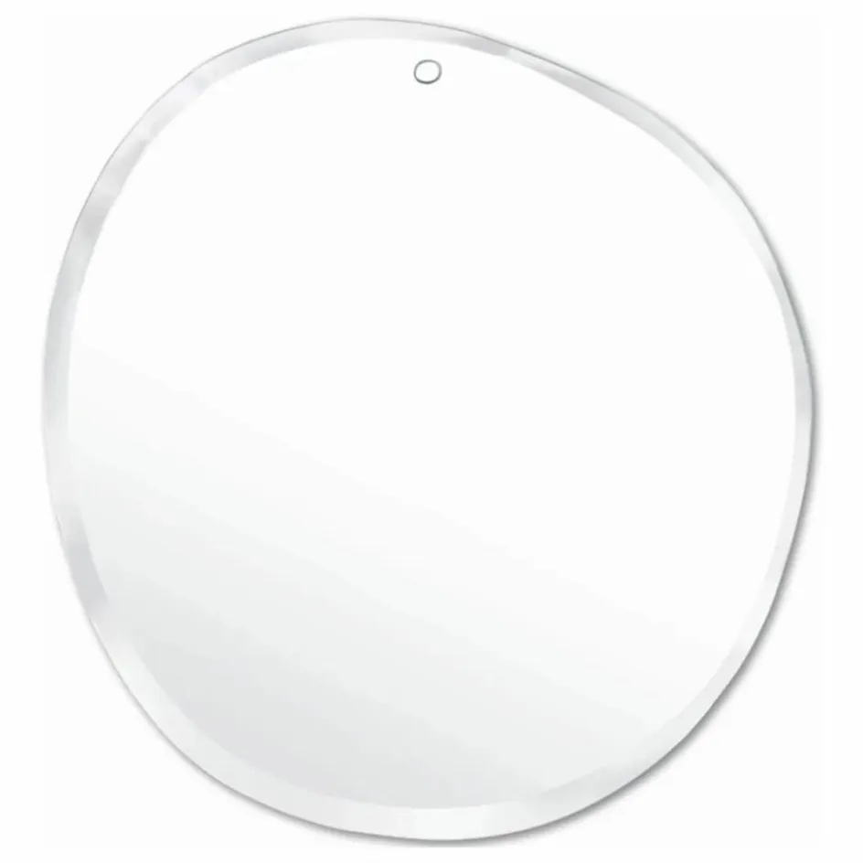 M Nuance Miroirs*Miroir extra plat biseauté - forme aléatoire ronde 47x50 cm