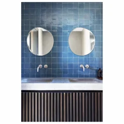 M Nuance Miroirs*Miroir extra plat biseauté - forme aléatoire ronde 47x50 cm