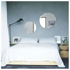 M Nuance Miroirs*Miroir extra plat biseauté - forme aléatoire ronde 47x50 cm