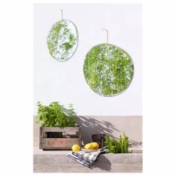New Miroir extra plat biseauté - forme aléatoire ovale verticale 25x32 cm Miroirs