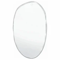 M Nuance Miroir extra plat biseauté - forme aléatoire ovale 60x100 cm| Miroirs
