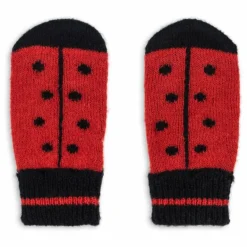 Konges Sløjd Mitaines Coccinelle Laine Mérinos ||Enfant Accessoires De Mode|Accessoires