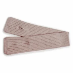 New Collégien Mitaines en laine mérinos Madeleine | Vieux Rose