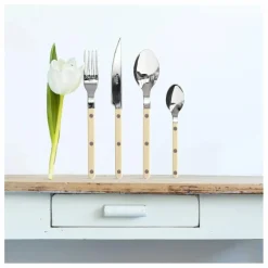 Sale Sabre Ménagère - Set de 24 couverts | Ivoire