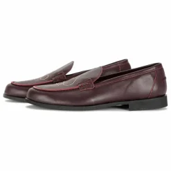 Best Mocassins Brodés Cuir - Collection Femme | Femme Derbies, Mocassins, Ballerines