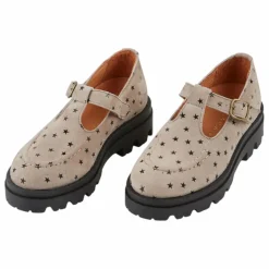 Outlet Mocassins Etoiles Cuir | Enfant Derbies, Mocassins