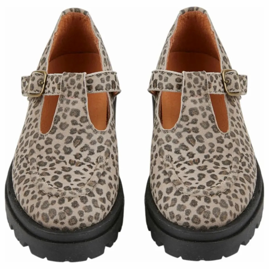 Enfant Emile et Ida Derbies, Mocassins*Mocassins Léopard Cuir |