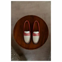 Lachoix Mocassins Penny Tricolore ||Femme Derbies, Mocassins, Ballerines