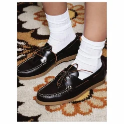 Discount Hereu Mocassins Saler Nautic | Marron