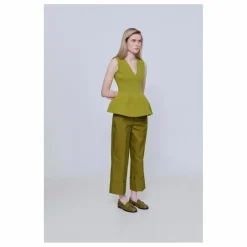 Best Augusta Mocassins Zoe Effet Crocodile | Vert olive