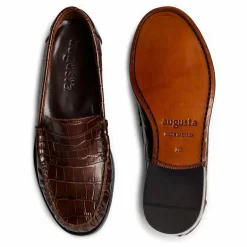 Femme Augusta Derbies, Mocassins, Ballerines*Mocassins Zoe Effet Crocodile |