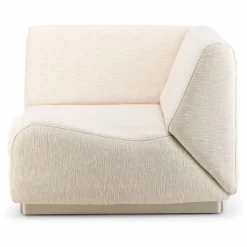 The Socialite Family Module d'angle Rotondo en tissu tramé || Canapés, Fauteuils