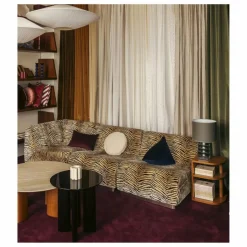 Online Module d'angle Rotondo en velours | Canapés, Fauteuils