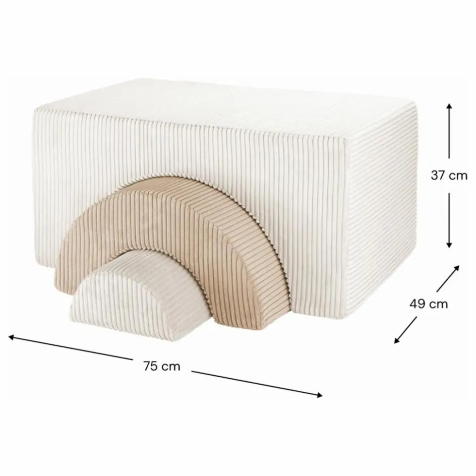 Best Module de motricité en velours côtelé | Jouets D'Éveil