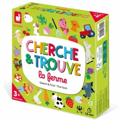 Clearance Janod Mon premier cherche et trouve - La ferme Multicolore