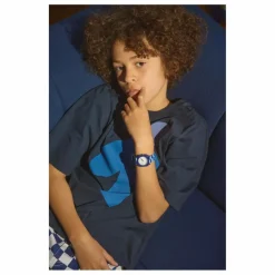 Mini Kyomo Montre Damier Blue Sunday ||Enfant Bijoux, Montres|Accessoires De Mode
