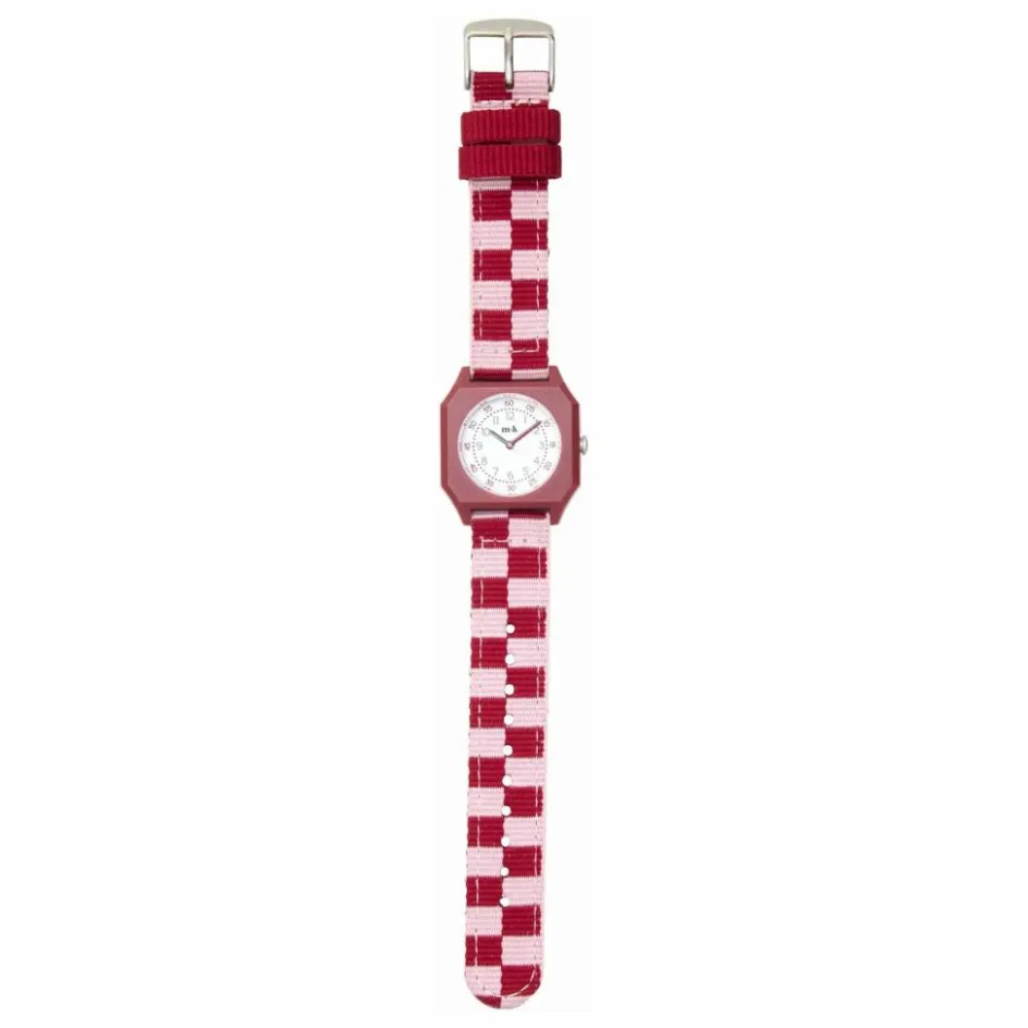 Sale Mini Kyomo Montre Damier Raspberry Icecream | Rose