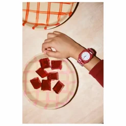 Sale Mini Kyomo Montre Damier Raspberry Icecream | Rose