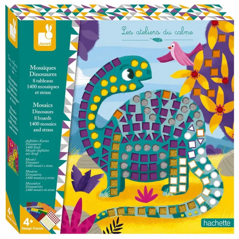 Janod Loisirs Créatifs*Mosaïques Dinosaures