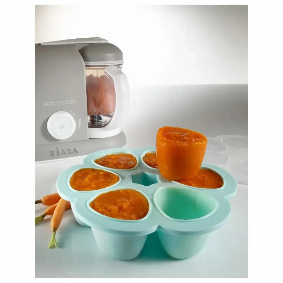 Clearance Moule multiportions en silicone - 6 x 150 ml | Premiers Repas|Puériculture