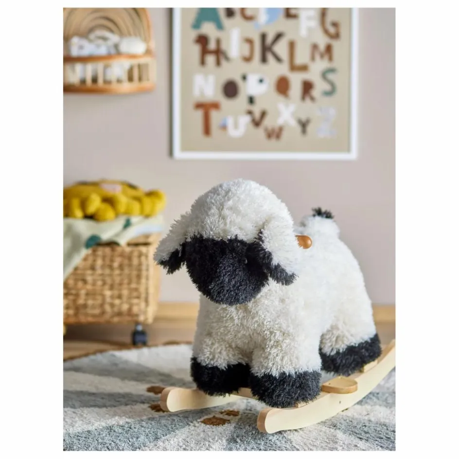 Bloomingville Mini Mouton à bascule Dolly || Jouet À Bascule|Porteurs Et Trotteurs