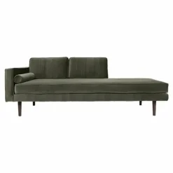 Hot Méridienne Wind en velours | Canapés, Fauteuils