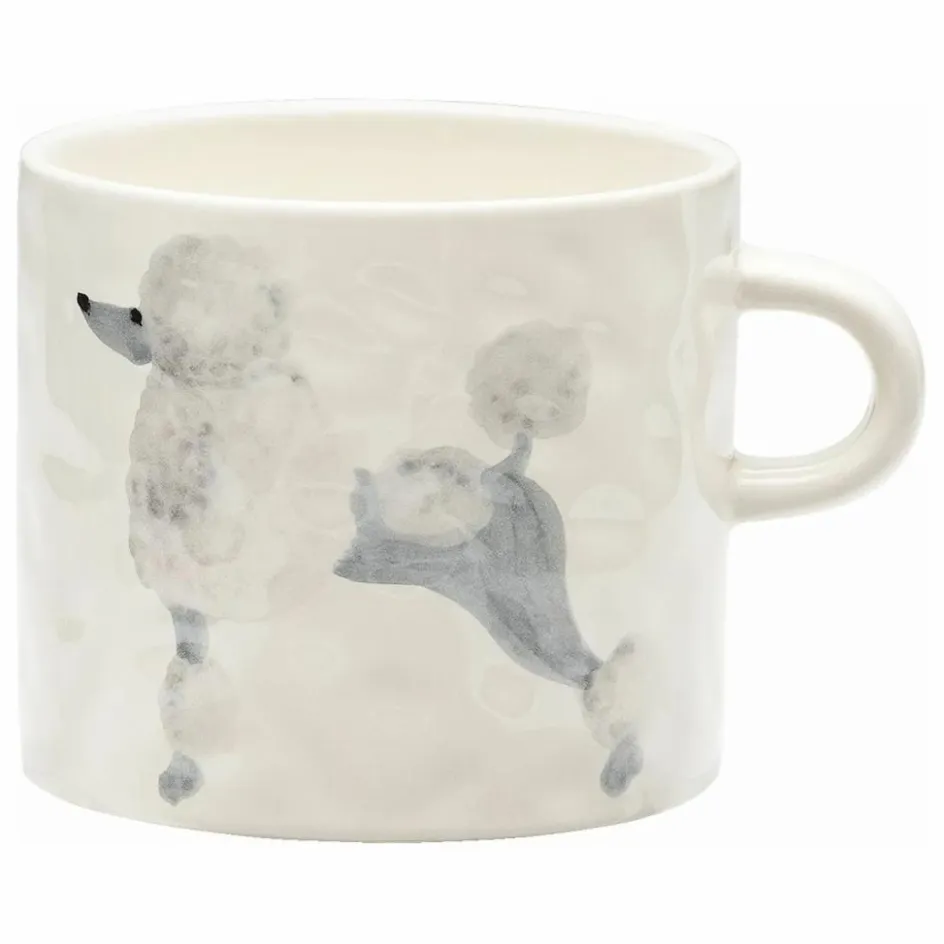 Anna + Nina Mug Poodle| Art De La Table