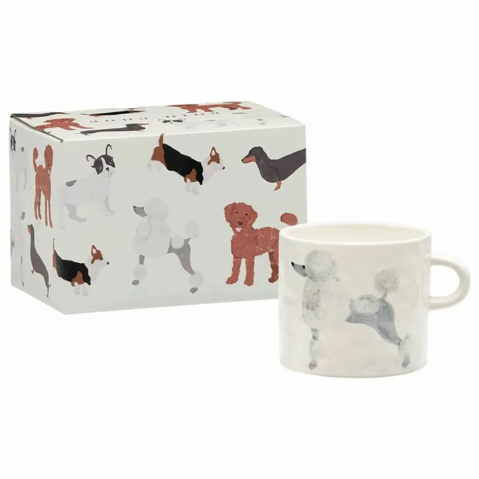 Anna + Nina Mug Poodle| Art De La Table