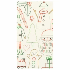Enfant Meri Meri Décoration De Fête*Nappe de Noël à colorier