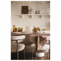 Gabrielle Paris Nappe en lin lavé vichy || Linge De Table|Art De La Table
