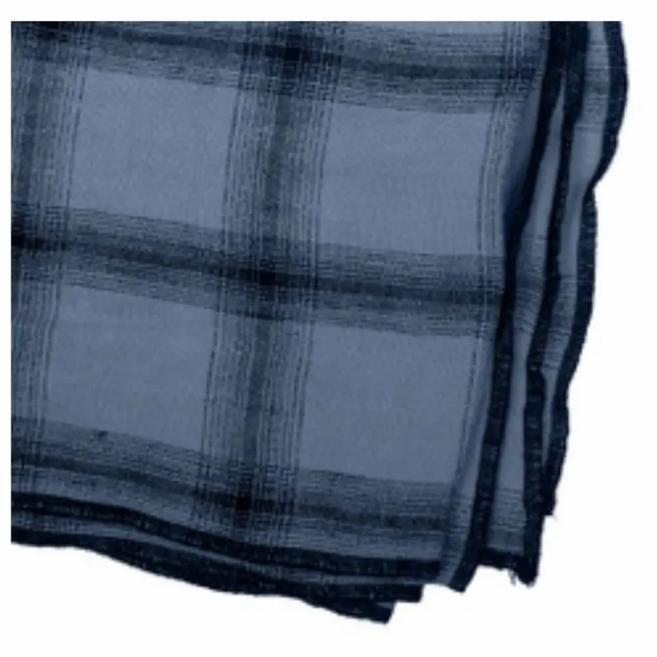 Le Monde Sauvage Nappe Highlands à carreaux en lin lavé || Linge De Table|Art De La Table