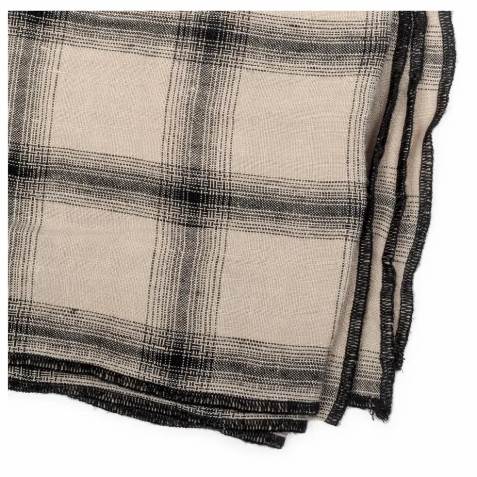 Sale Nappe Highlands à carreaux en lin lavé | Linge De Table|Art De La Table