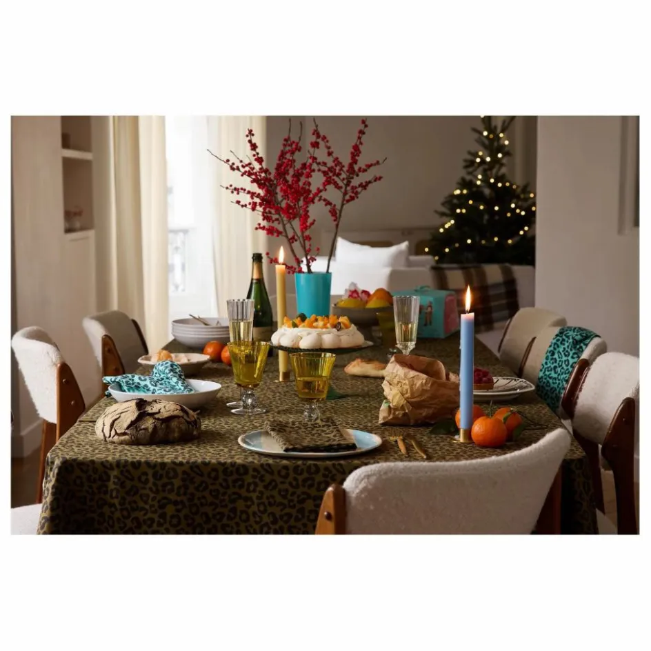 Rose in April Nappe Telma Graou || Linge De Table|Art De La Table