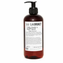 L:A BRUKET Nettoyant mains & corps Épicéa 222 - 450 ml|Femme Soins Du Corps