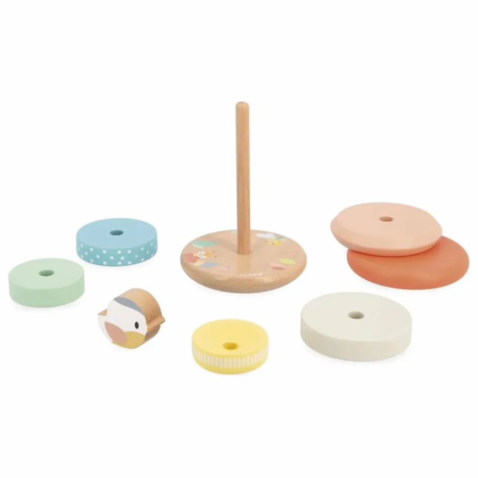 Clearance Janod Nid à empiler Multicolore