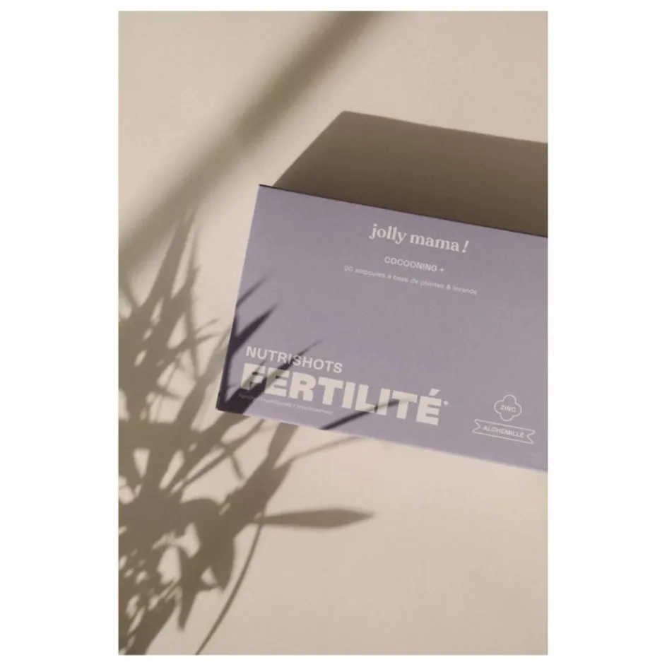 Outlet Jolly Mama Nutrishots Boost fertilité Compément alimentaire - 20 ampoules de 10 ml Non teinté
