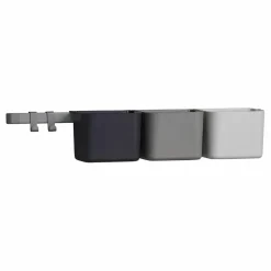 Enfant Leander Rangements Muraux|Patères, Paniers Enfant*Organiseurs - Set de 3 et 1 support mural |