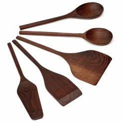 Serax Outils de cuisine Pure en bois - Set de 5| Art De La Table