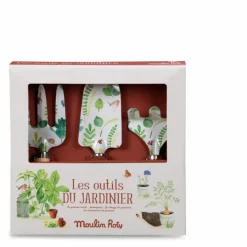 Moulin Roty Outils de jardinage Le jardin du moulin - set de 3| Jeux Éducatifs