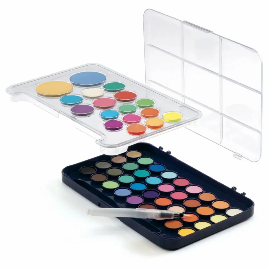 Djeco Loisirs Créatifs*Palette d'artiste - gouaches
